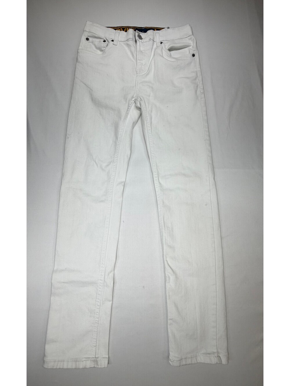 Levi's Strauss & Co 510 Boy's Skinny Jeans Slim Fit Denim Size 18 29x31 White
